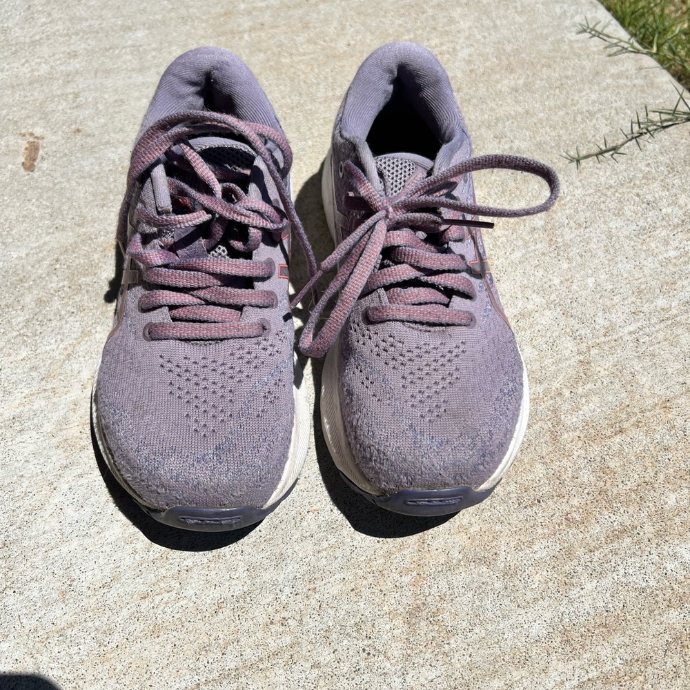 Kids ASICS Gel-Kayano GS  Purple Athletic Shoes